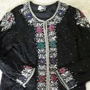 Carina Beaded Evening Jacket